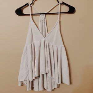Cute, white, flowy going out shirt